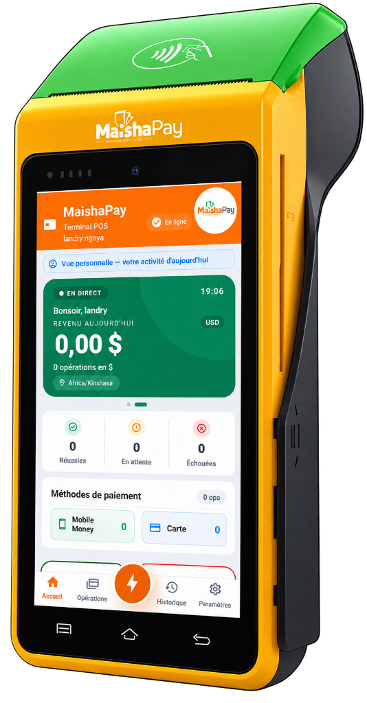 Terminal POS MaishaPay Officiel